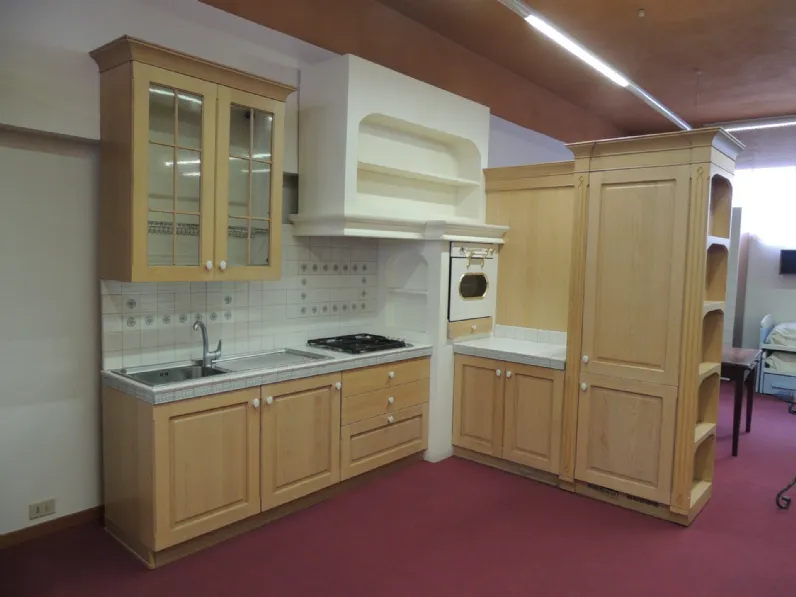 Cucina altri colori provenzale ad angolo Stilnovo Copat cucine in Offerta Outlet