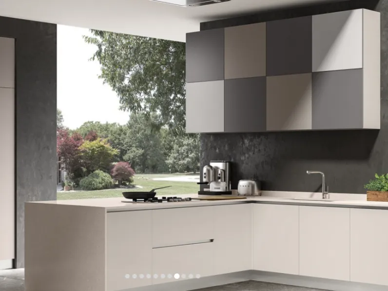 Cucina ad angolo design Corolla  Essebi a prezzo ribassato