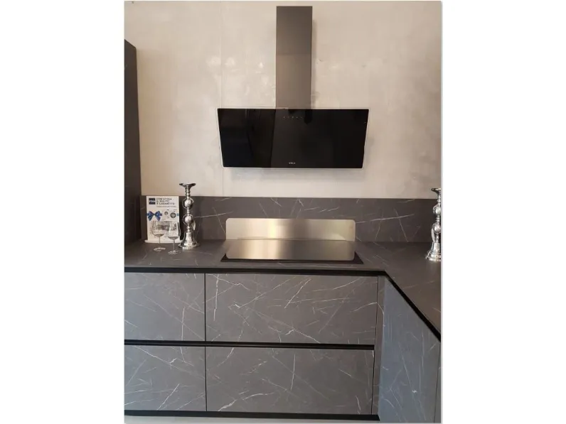 Cucina ad angolo design Metropolis Stosa cucine a prezzo scontato