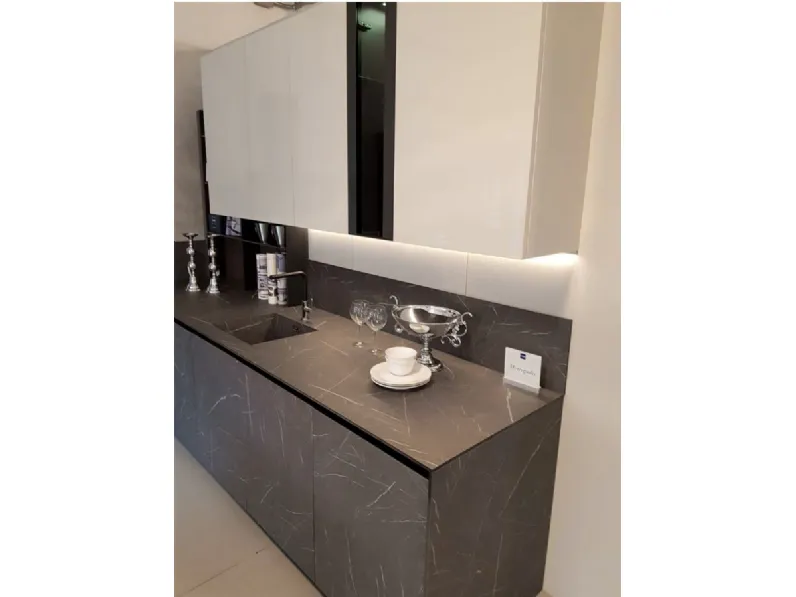 Cucina ad angolo design Metropolis Stosa cucine a prezzo scontato
