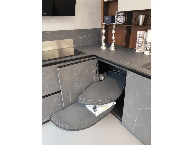 Cucina ad angolo design Metropolis Stosa cucine a prezzo scontato