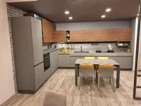 Cucina a prezzo scontato ad angolo moderna Zecchinon Zecchinon