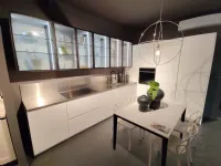 Cucina ad angolo in laccata opaco a prezzo scontato 20%