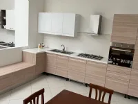 Cucina ad angolo in laminato lucido altri colori Tropea a prezzo scontato