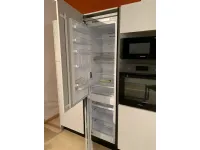 Cucina ad angolo in laminato materico bianca Kali a prezzo scontato