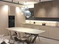 Cucina ad angolo in laminato materico a prezzo ribassato 49%