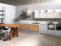 Cucina ad angolo in laminato materico a prezzo ribassato 67%