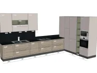 CUCINA ad angolo Arrex Twin  SCONTATA 30%