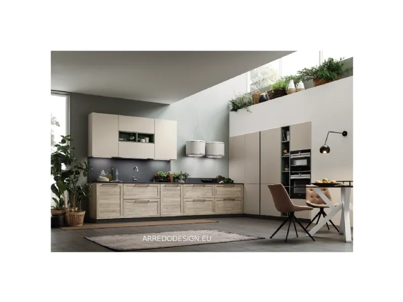 CUCINA ad angolo Arrex Twin  SCONTATA 30%