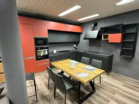 Cucina Aria design altri colori Febal ad angolo scontata 55%