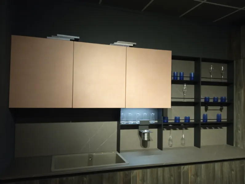 Cucina a prezzo ribassato ad angolo design Loft Arrex