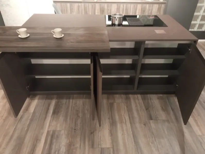 Cucina a prezzo ribassato ad angolo design Loft Arrex
