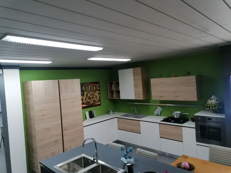 Cucina ad angolo moderna altri colori G5 Oslo a soli 7400