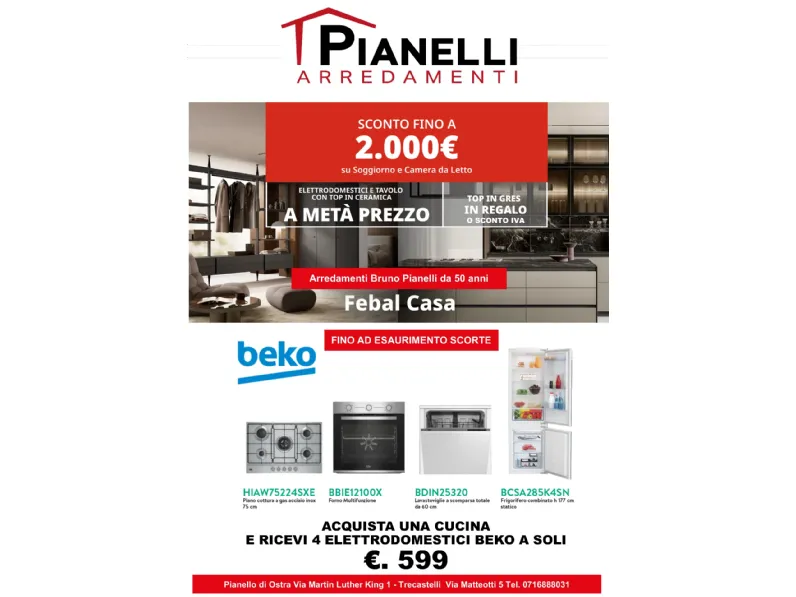 Cucina Mobilegno Cloe PREZZO OUTLET scontata 69%