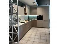 Cucina a PREZZI OUTLET in laminato opaco Stosa -20%