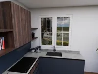 Cucina blu moderna ad angolo Cucina kali composizione 15 Arredo3 a soli 7200 Euro