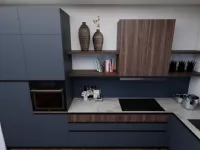 Cucina blu moderna ad angolo Cucina kali composizione 15 Arredo3 a soli 7200 Euro