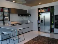 Scopri la cucina Delinea Scavolini, grigio moderno ad angolo a 13500!