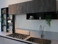 Scopri la cucina Delinea Scavolini, grigio moderno ad angolo a 13500!