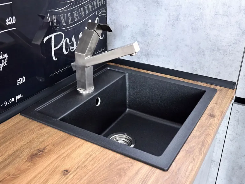 Ecommerce: Cucina ad angolo industriale Mobilike Urban Artigianale a prezzo scontato!