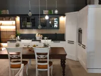 Cucina bianca country ad angolo Cucina aran ylenia Aran scontata