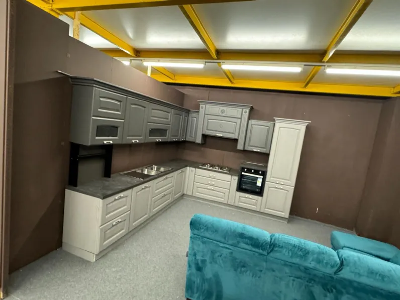CUCINA ad angolo Mobilturi Olimpia SCONTATA 72%
