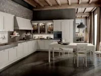 Cucina magnolia classica ad angolo Fride 6 Arredo3 a soli 19500