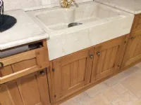 Cucina ad angolo in legno rovere chiaro Rovere a prezzo ribassato