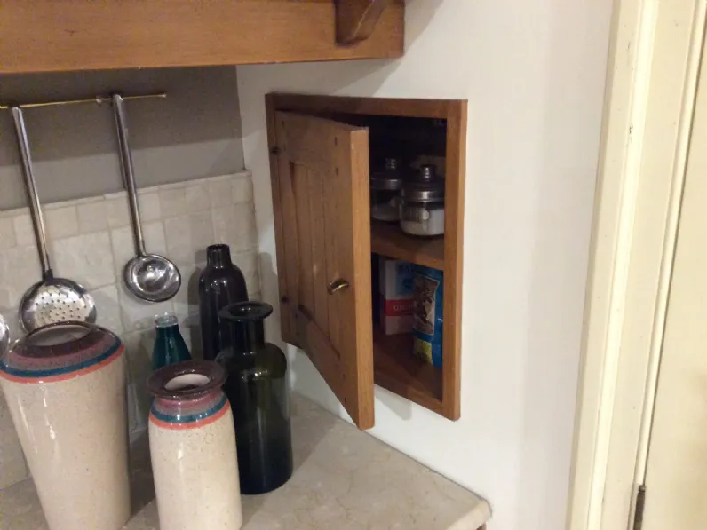 Cucina ad angolo in legno rovere chiaro Rovere a prezzo ribassato