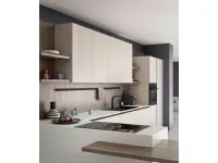 Cucina Ar-due moderna ad angolo altri colori in melaminico Easy 018