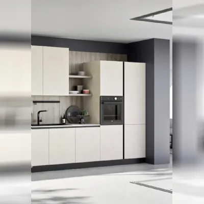 Cucina a prezzo ribassato ad angolo moderna Easy 018 Ar-due
