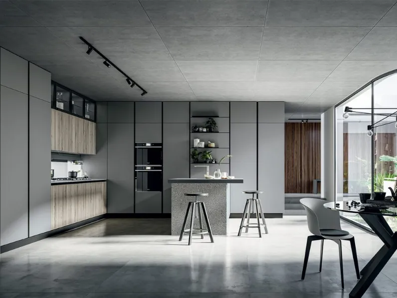 Cucina modello Round3 Arredo3 PREZZO SCONTATO 33%