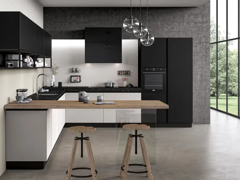 Cucina modello Vetro Arredo3 PREZZO SCONTATO 35%