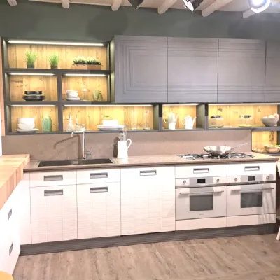 Cucina bianca design ad angolo Labcap Marchi cucine in offerta