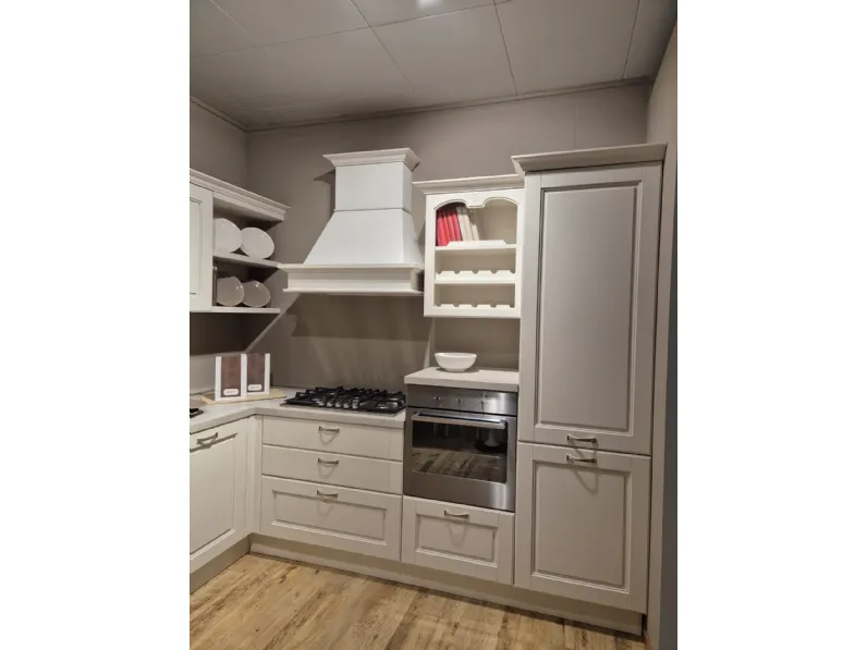 Cucina a prezzo ribassato ad angolo classica Agnese Lube cucine