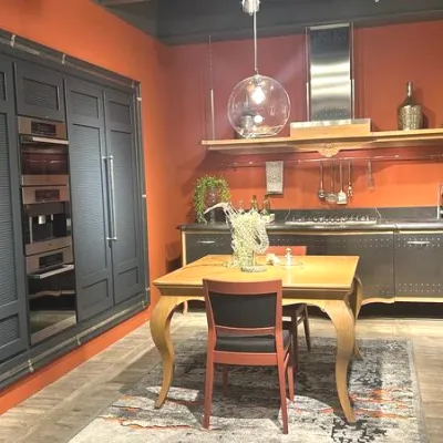 CUCINA ad angolo Marchi cucine Dekve  SCONTATA 50%