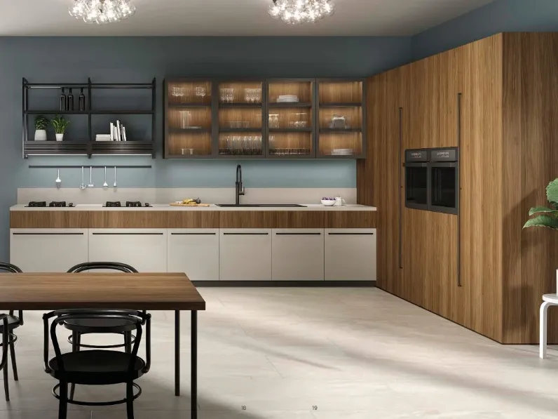 Cucina altri colori moderna ad angolo Nex 2  Artigianale a soli 17544 Euro