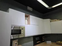 Cucina ad angolo moderna bianca Net cucine Pet  kelly a soli 5840 Euro