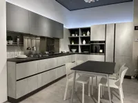 Cucina ad angolo moderna Cv 623 oyster Prezioso a prezzo ribassato