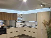 Cucina ad angolo moderna grigia Veneta cucine Oyster a soli 10300 Euro