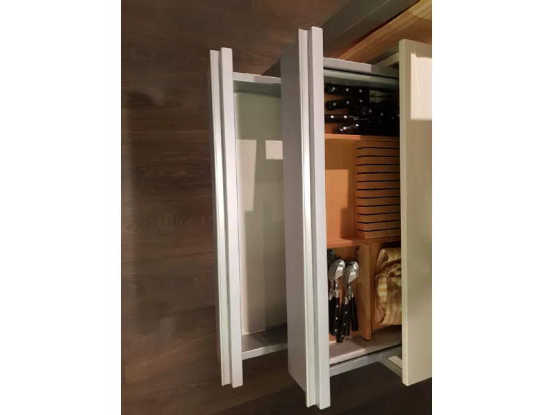 Cucina ad angolo moderna Planet Varenna a prezzo ribassato
