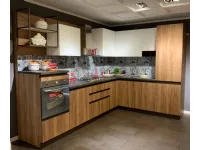 Cucina ad angolo moderna Standapp kitchen gola Artigianale a prezzo ribassato