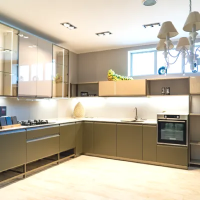 CUCINA ad angolo Scavolini Formalia SCONTATA 59%