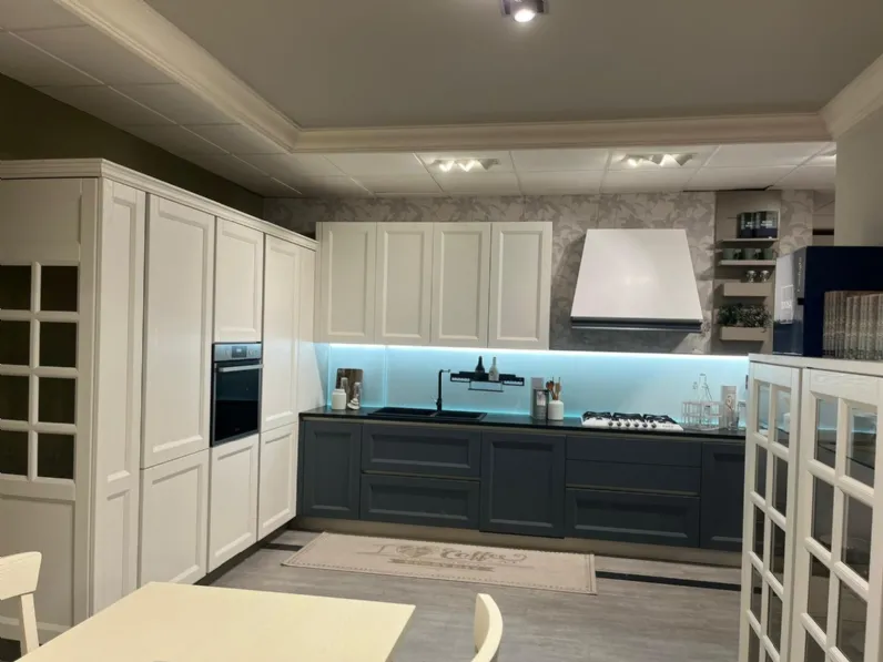 Cucina Beverly moderna altri colori Stosa ad angolo scontata 50%