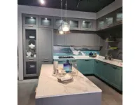 Cucina altri colori moderna con isola Cv 657 heritage lavagna Arredo3 a soli 9900