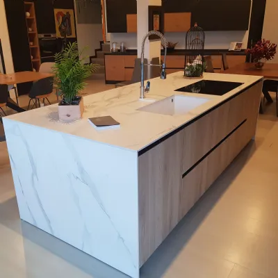 Cucina ad isola D23 Doimo cucine con un ribasso vantaggioso