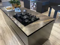 Cucina ad isola design K1 Binova a prezzo ribassato