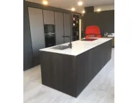 Cucina ad isola in legno altri colori Kyton a prezzo ribassato
