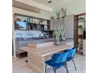 Cucina a prezzo ribassato ad isola moderna Formalia Scavolini