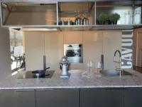 Cucina ad isola in laccato opaco altri colori Mia a prezzo scontato